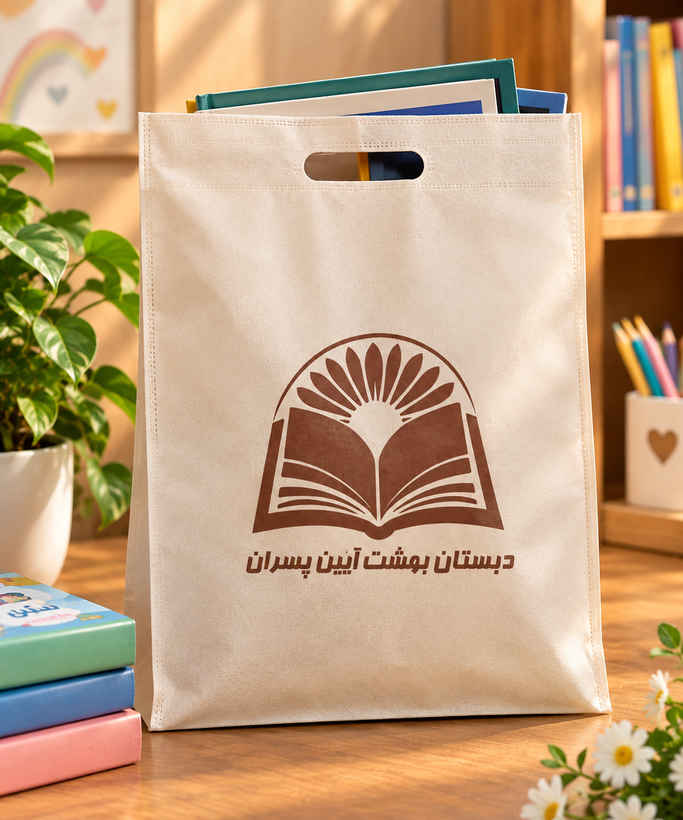 ساک مخصوص کتاب ساک مخصوص کتاب برای مدارس باسلیقه😉